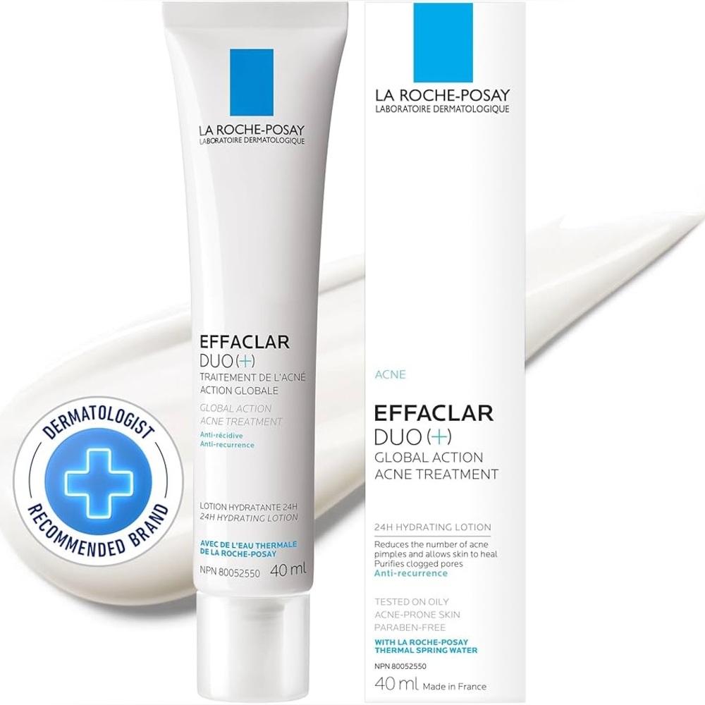 La Roche-Posay Effaclar Duo (+) Global Action Acne Treatment